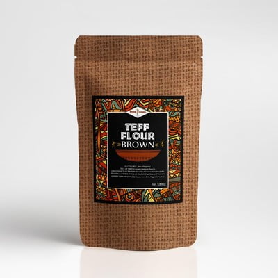 Teff Flour Brown